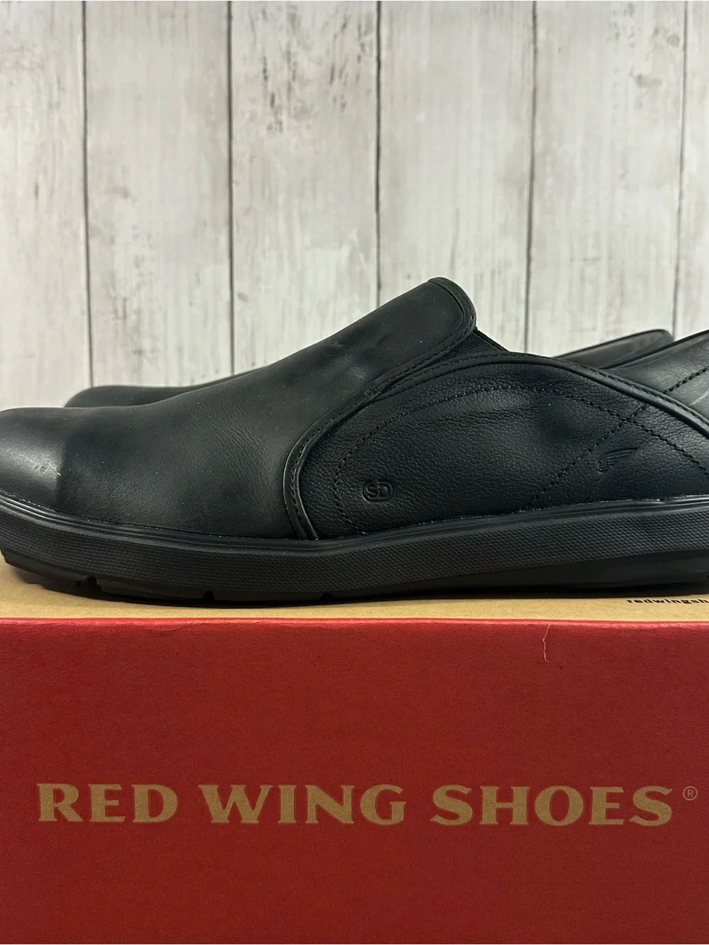NEW Red Wing Cross Light Safety Toe Slip On’s Men’s Size 12